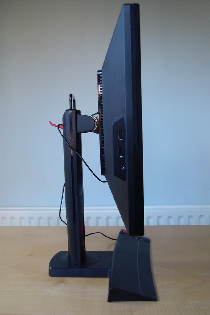 A view from the side